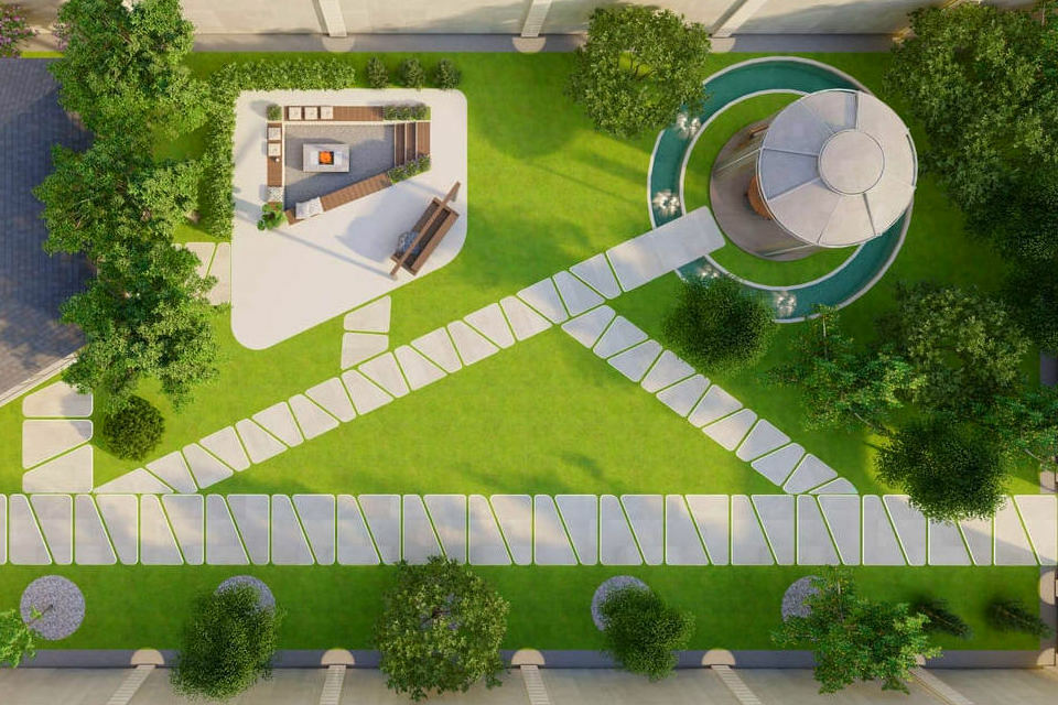 Ландшафтное проектирование участка в Ближнем Подмосковье